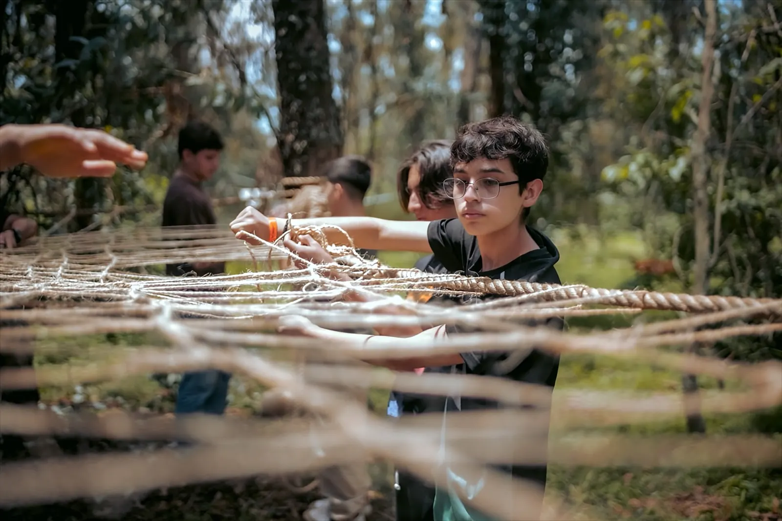 Fotografía del campamento
